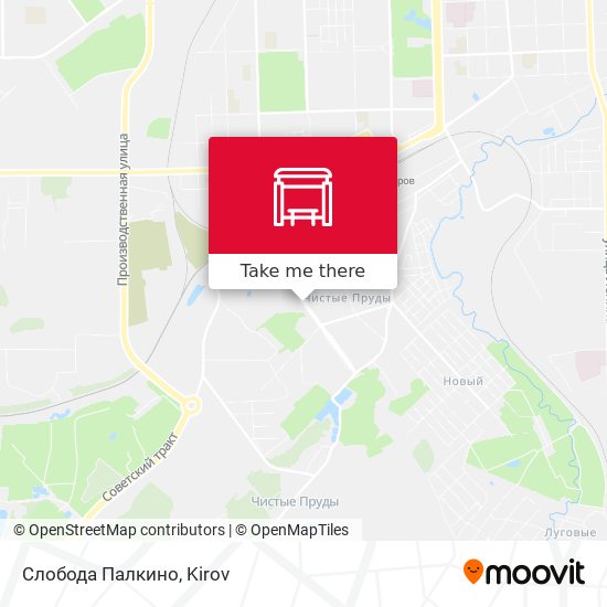 Слобода Палкино map