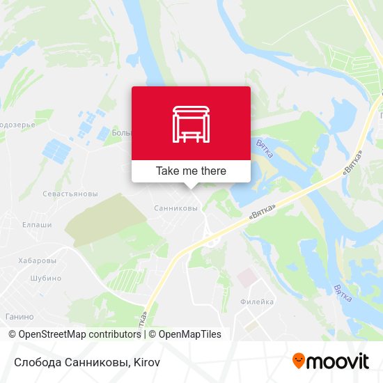 Слобода Санниковы map