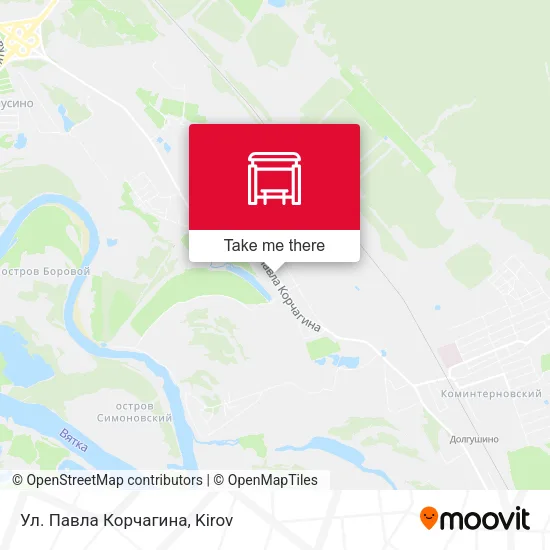 Ул. Павла Корчагина map
