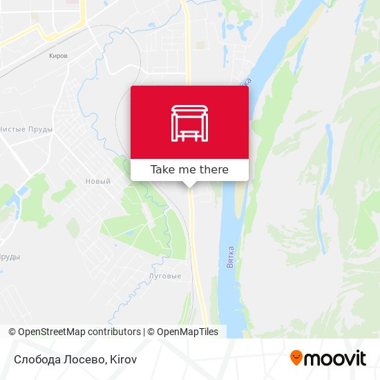 Слобода Лосево map