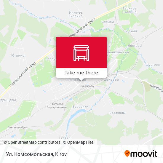 Ул. Комсомольская map