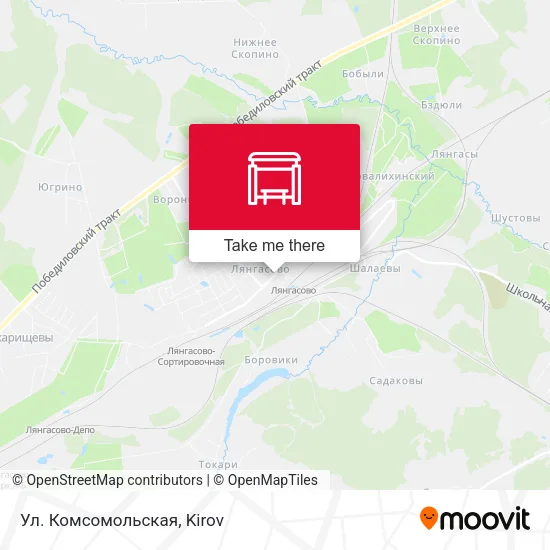 Ул. Комсомольская map