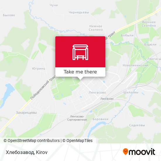 Хлебозавод map