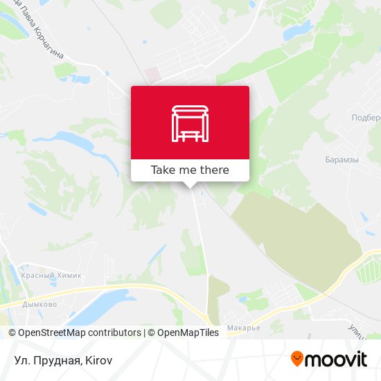Ул. Прудная map