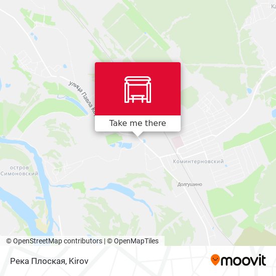 Река Плоская map