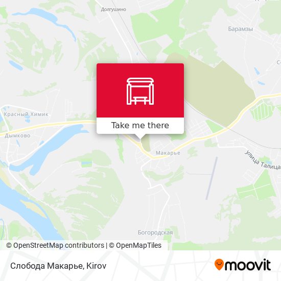 Слобода Макарье map