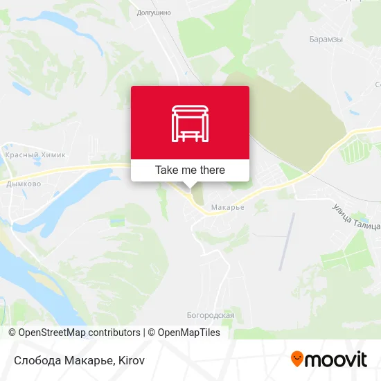 Слобода Макарье map