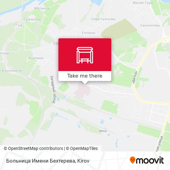 Больница Имени Бехтерева map
