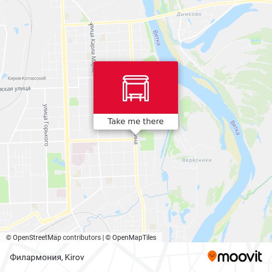 Филармония map