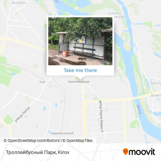 Троллейбусный Парк map