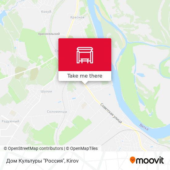 Дом Культуры "Россия" map