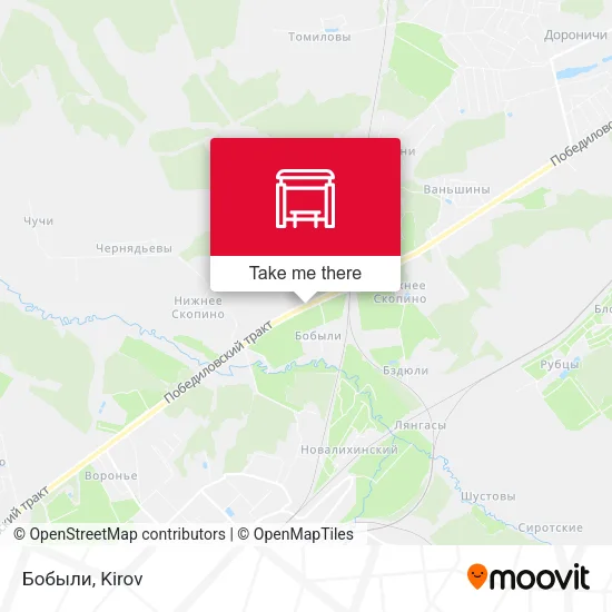 Бобыли map