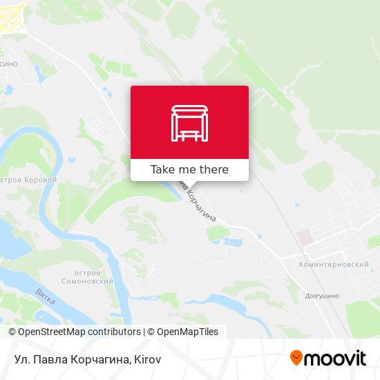 Ул. Павла Корчагина map