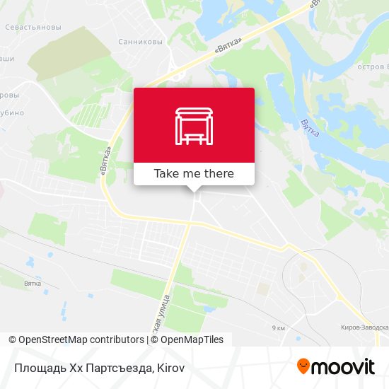 Площадь Хх Партсъезда map