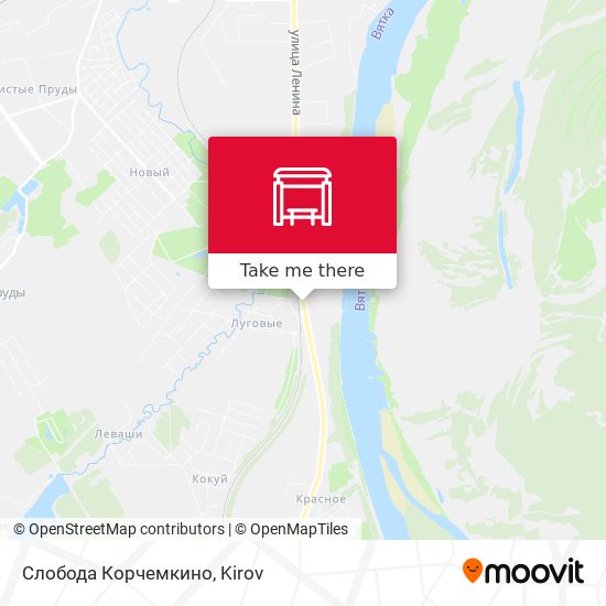 Слобода Корчемкино map