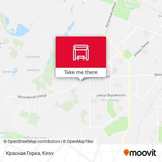 Красная Горка map