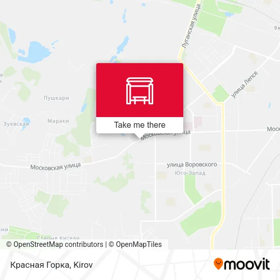 Красная Горка map