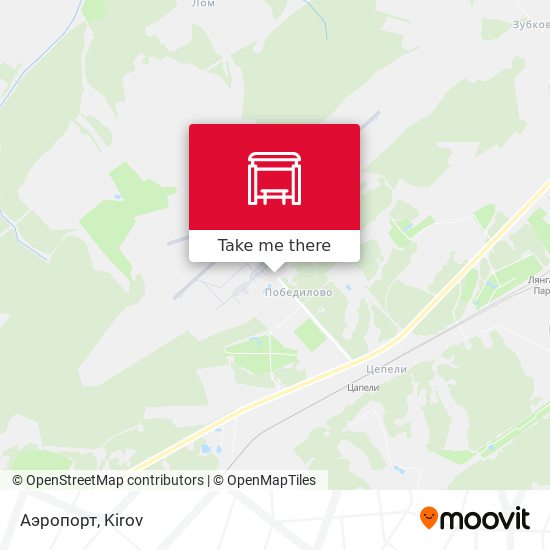 Аэропорт map