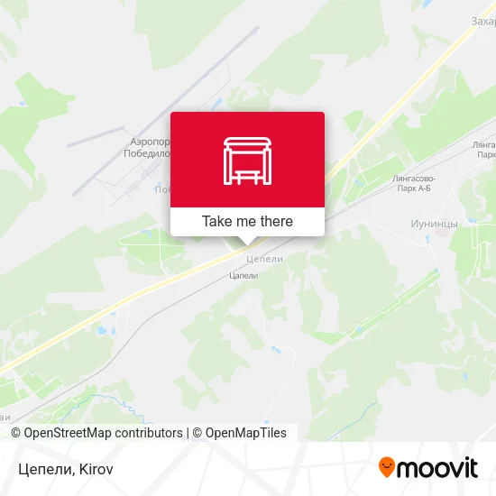 Цепели map