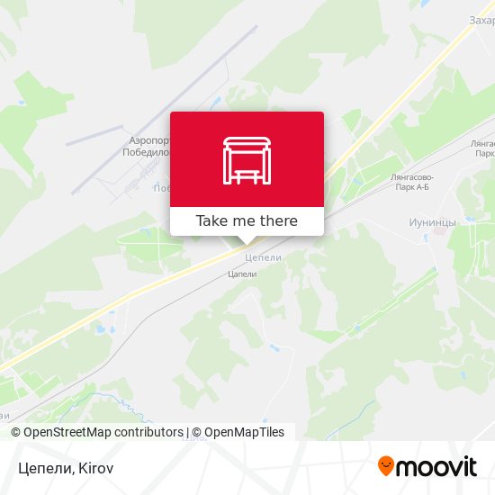 Цепели map