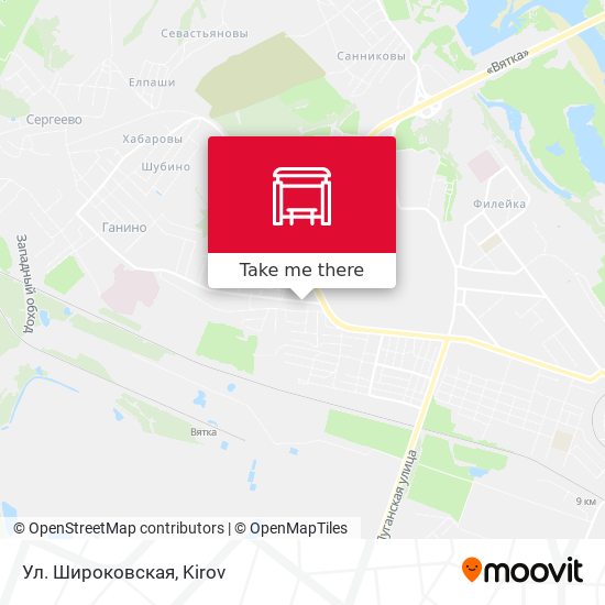 Ул. Широковская map