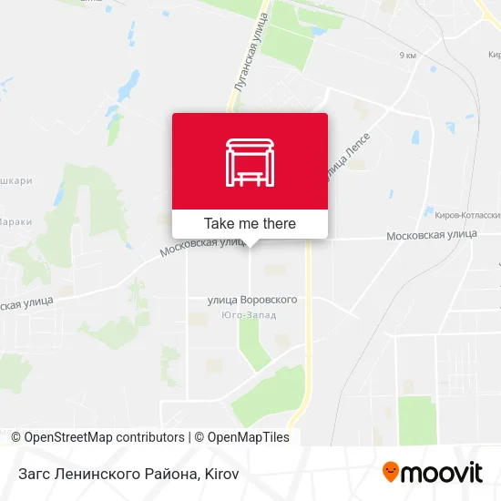 Загс Ленинского Района map