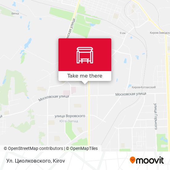 Ул. Циолковского map