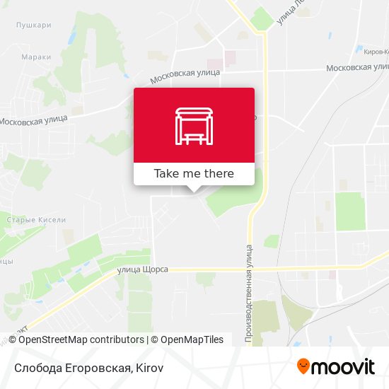 Слобода Егоровская map