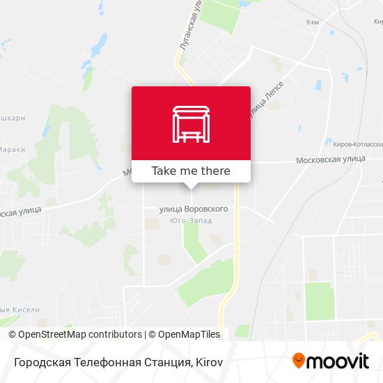 Городская Телефонная Станция map