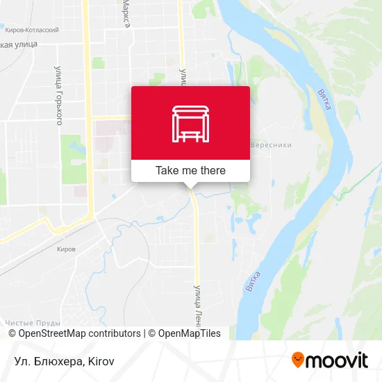 Ул. Блюхера map