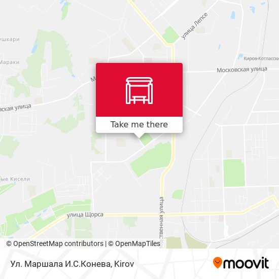Ул. Маршала И.С.Конева map