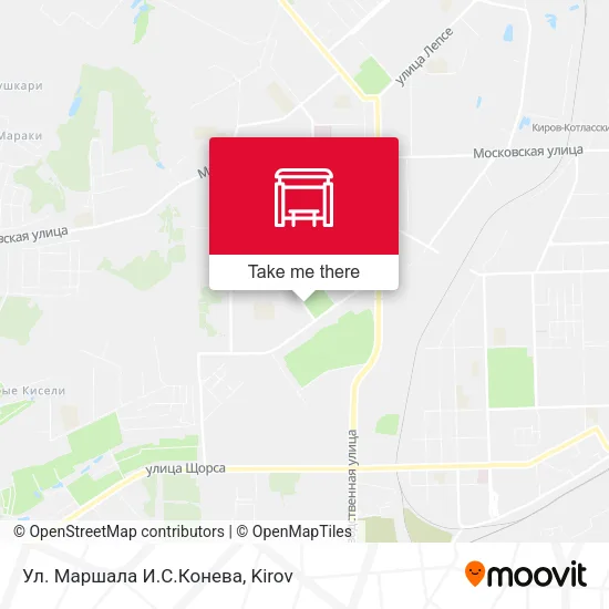 Ул. Маршала И.С.Конева map