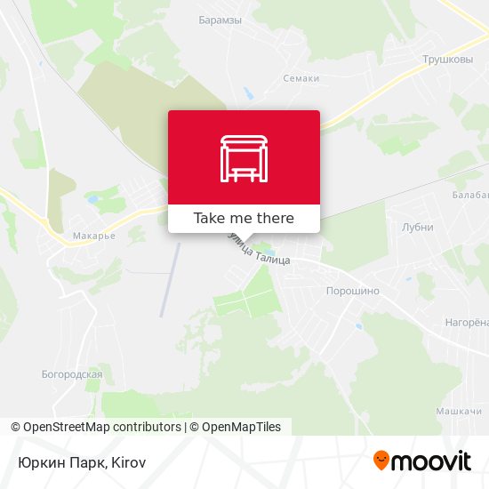Юркин Парк map