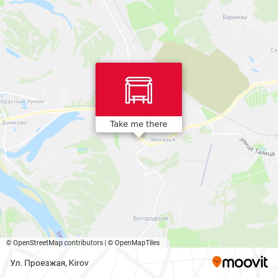 Ул. Проезжая map