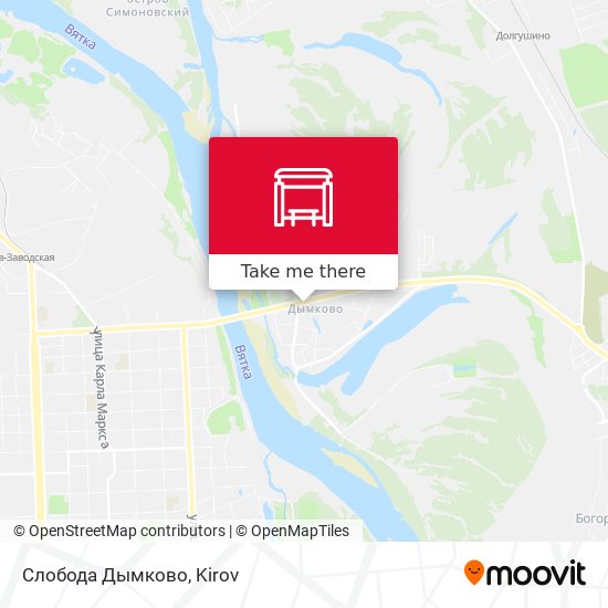 Слобода Дымково map