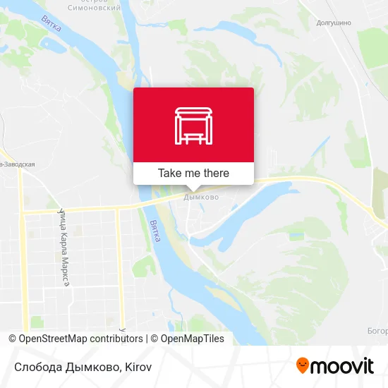 Слобода Дымково map