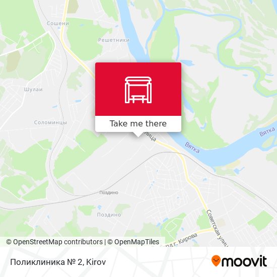 Поликлиника № 2 map