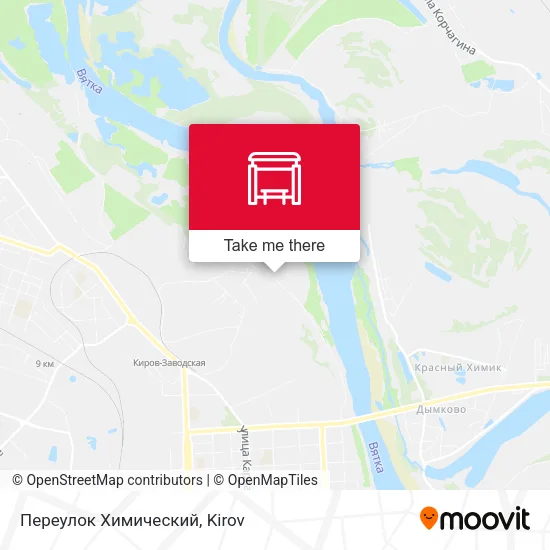 Переулок Химический map