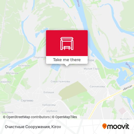 Очистные Сооружения map