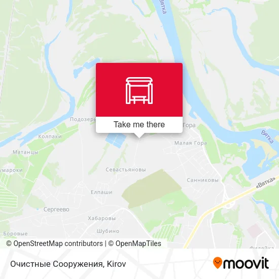 Очистные Сооружения map