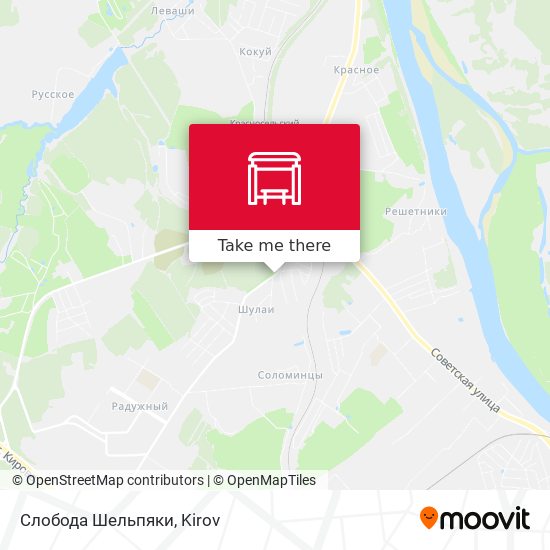 Слобода Шельпяки map