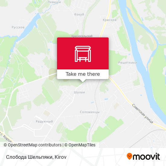 Слобода Шельпяки map