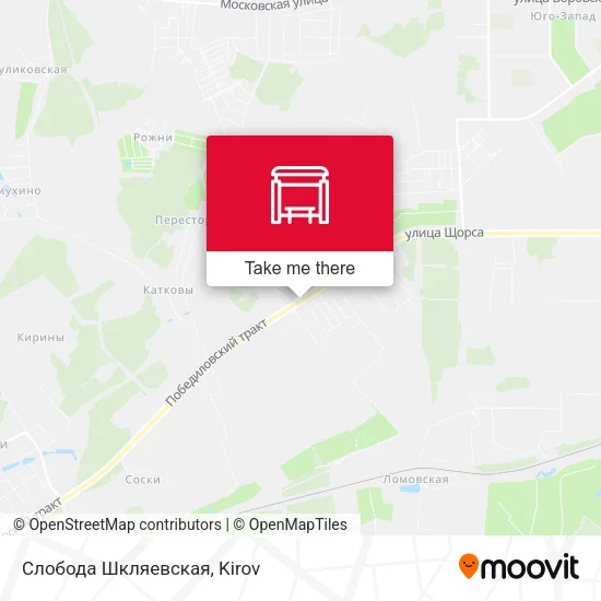 Слобода Шкляевская map