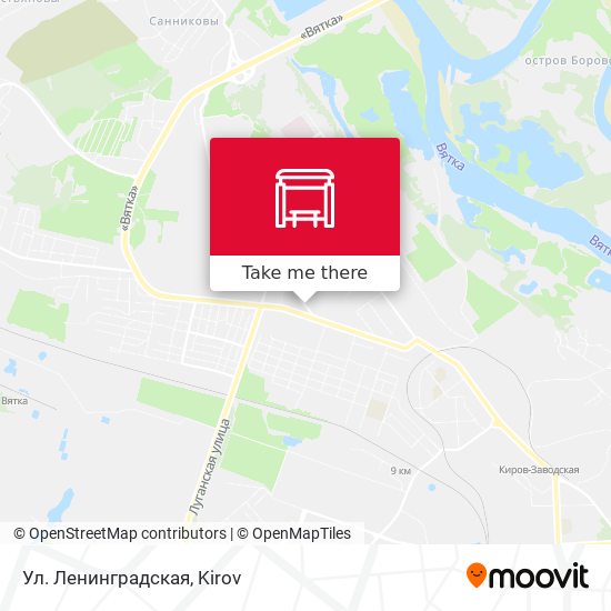 Ул. Ленинградская map