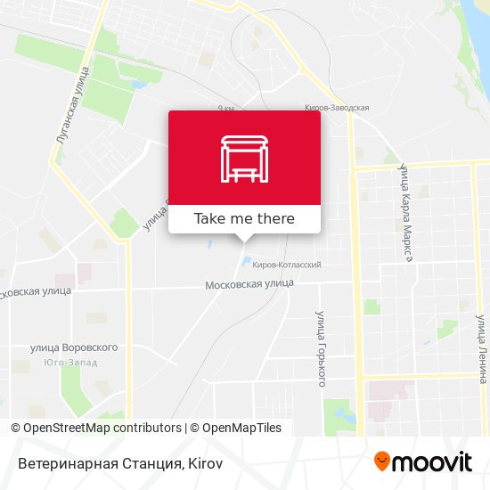 Ветеринарная Станция map