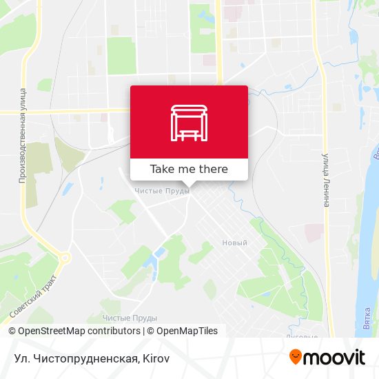 Ул. Чистопрудненская map