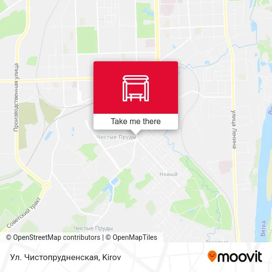 Ул. Чистопрудненская map