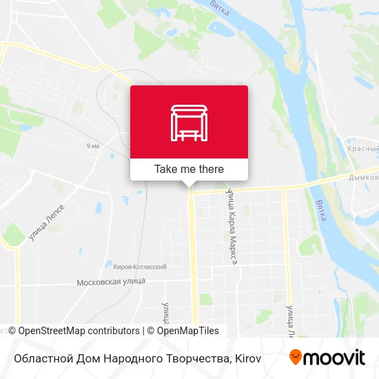 Областной Дом Народного Творчества map