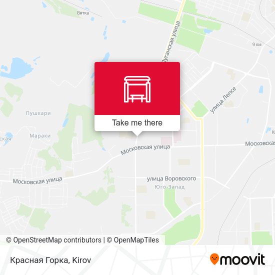 Красная Горка map