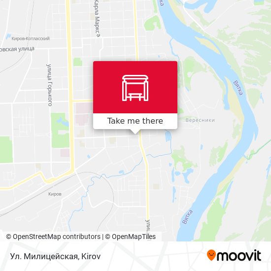 Ул. Милицейская map